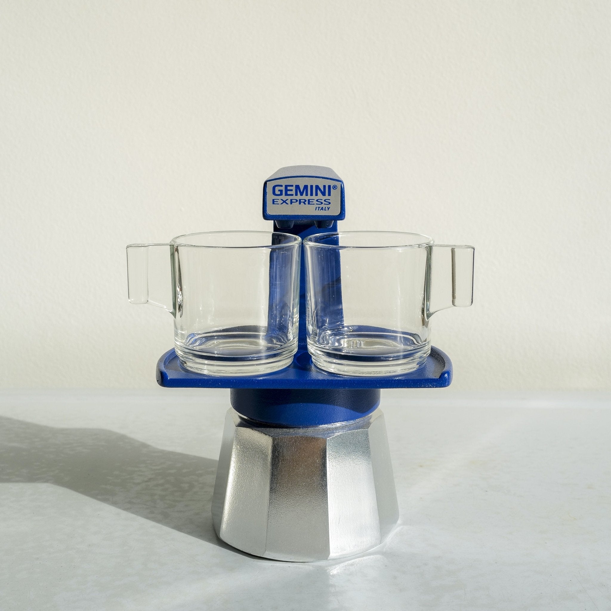 Gemini Express Moka Pot (Dark Blue) – CafePod