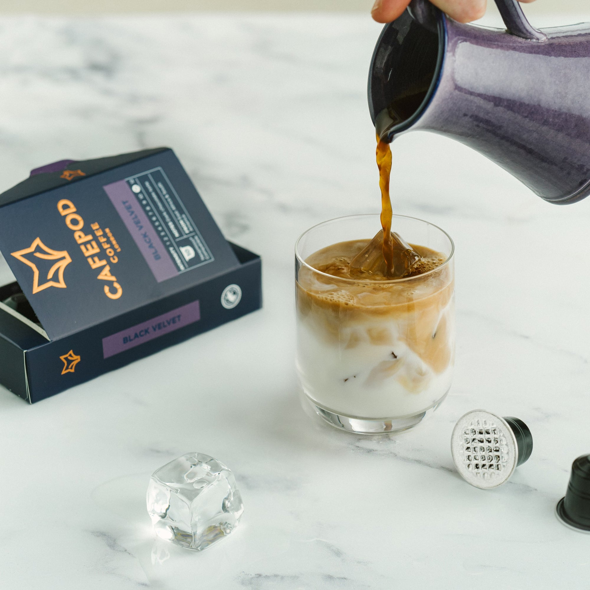 Black Velvet Iced Coffee