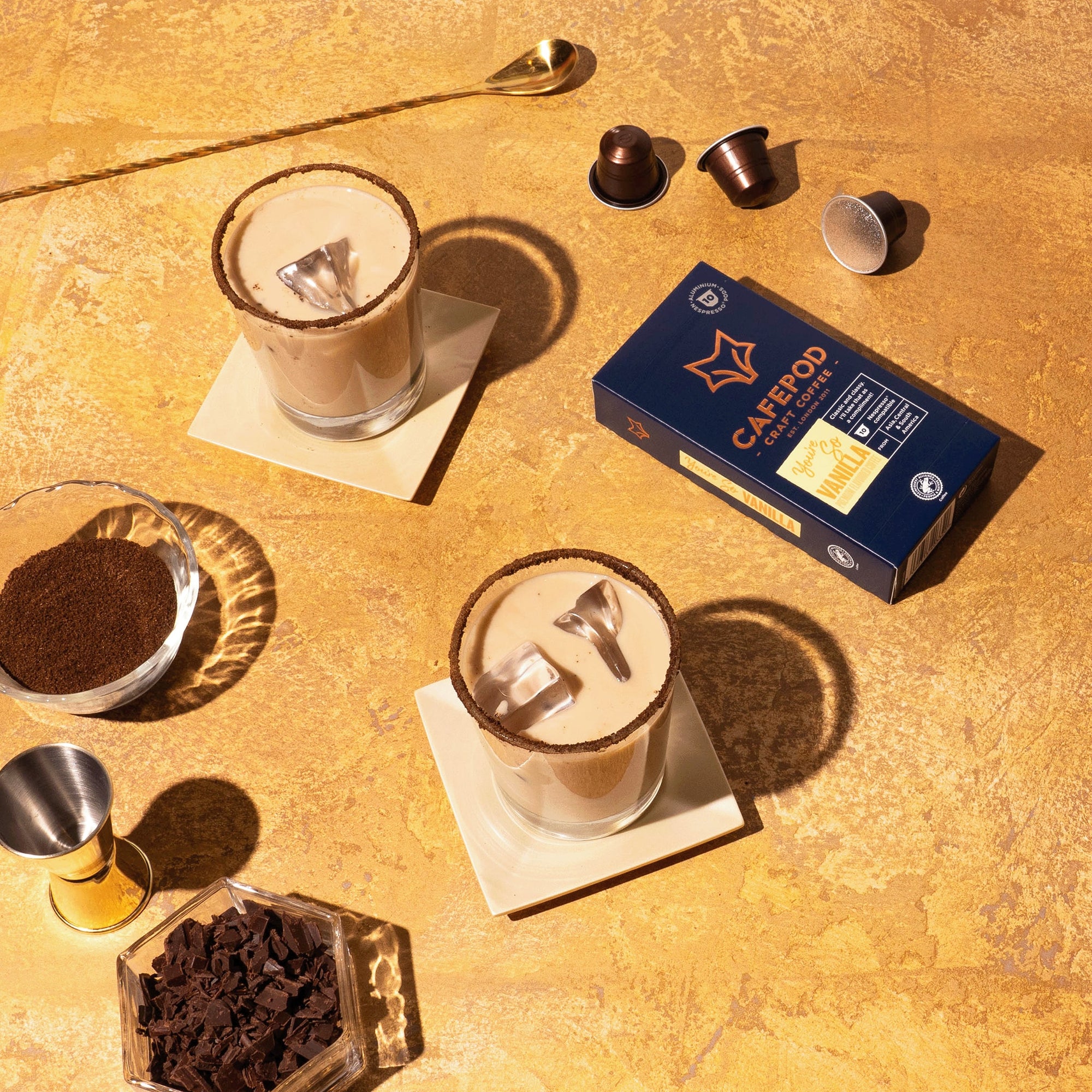 Brazilian Iced Coffee Cocktail