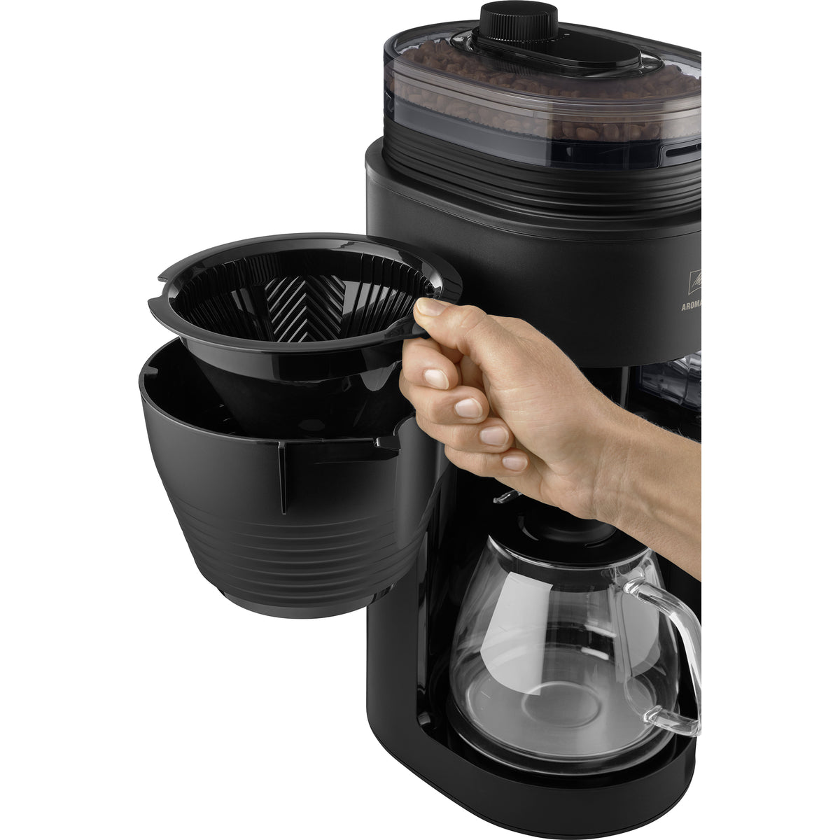 Melitta AromaFresh II Grind &amp; Brew Filter Coffee Machine