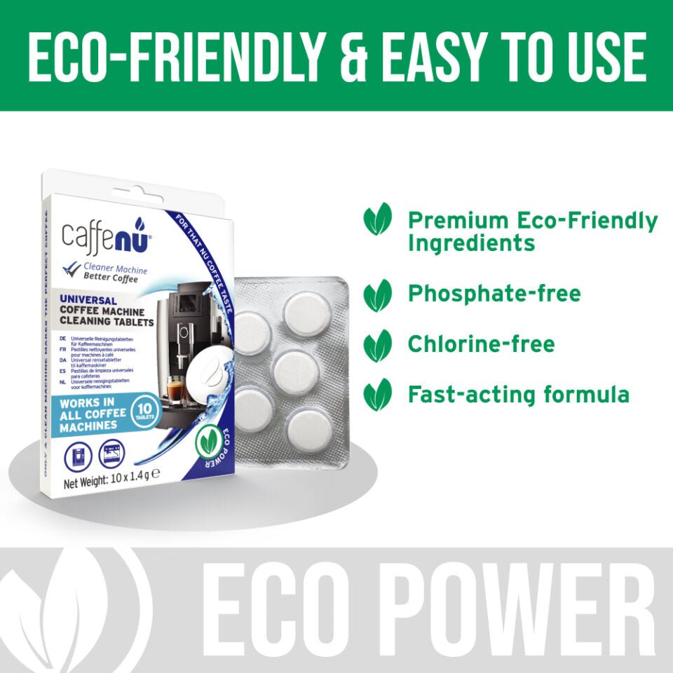Caffenu Cleaning Tablets Blister (10 x 1.4g) - Accessories - CafePod