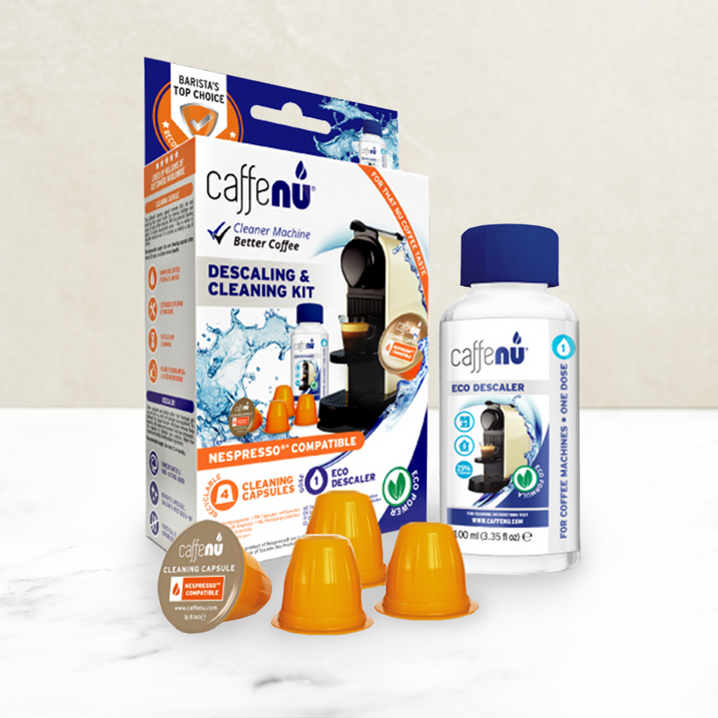 Caffenu Nespresso Descaling & Cleaning Kit
