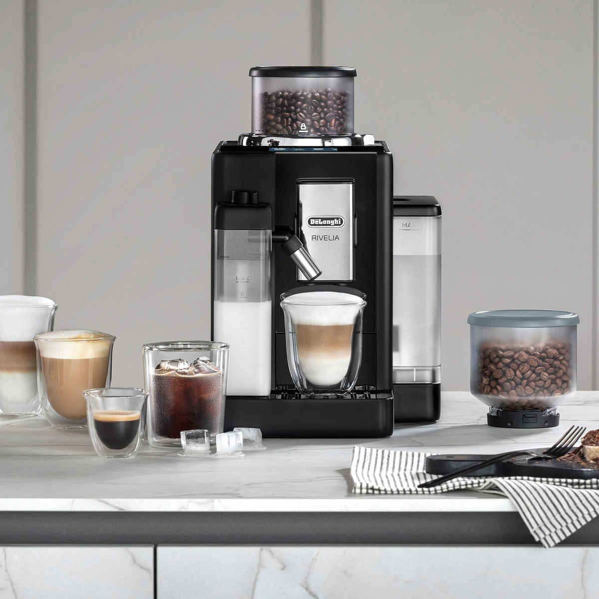 De&#39;Longhi Rivellia Automatic Bean to Cup Coffee Machine