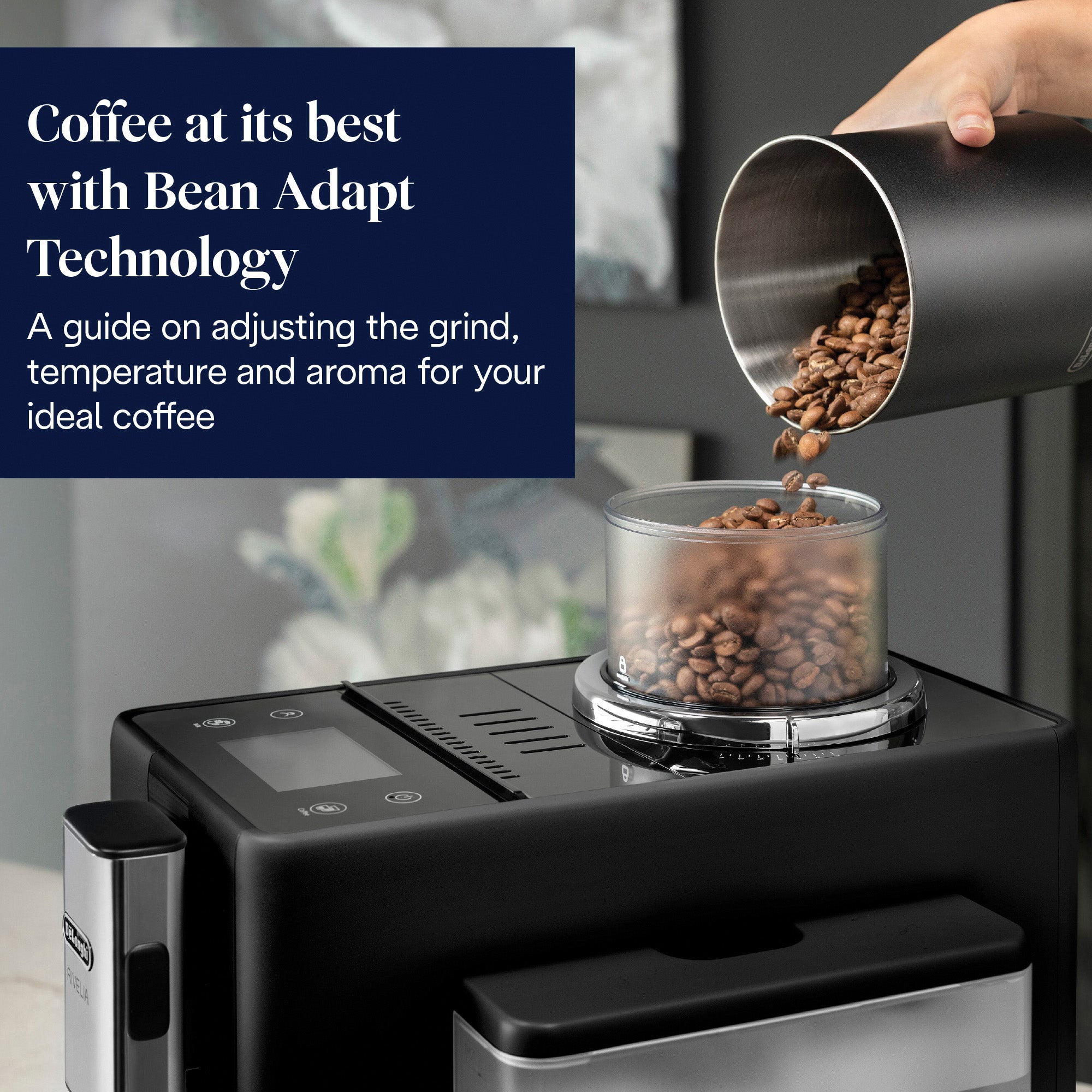 De'Longhi Rivellia Automatic Bean to Cup Coffee Machine