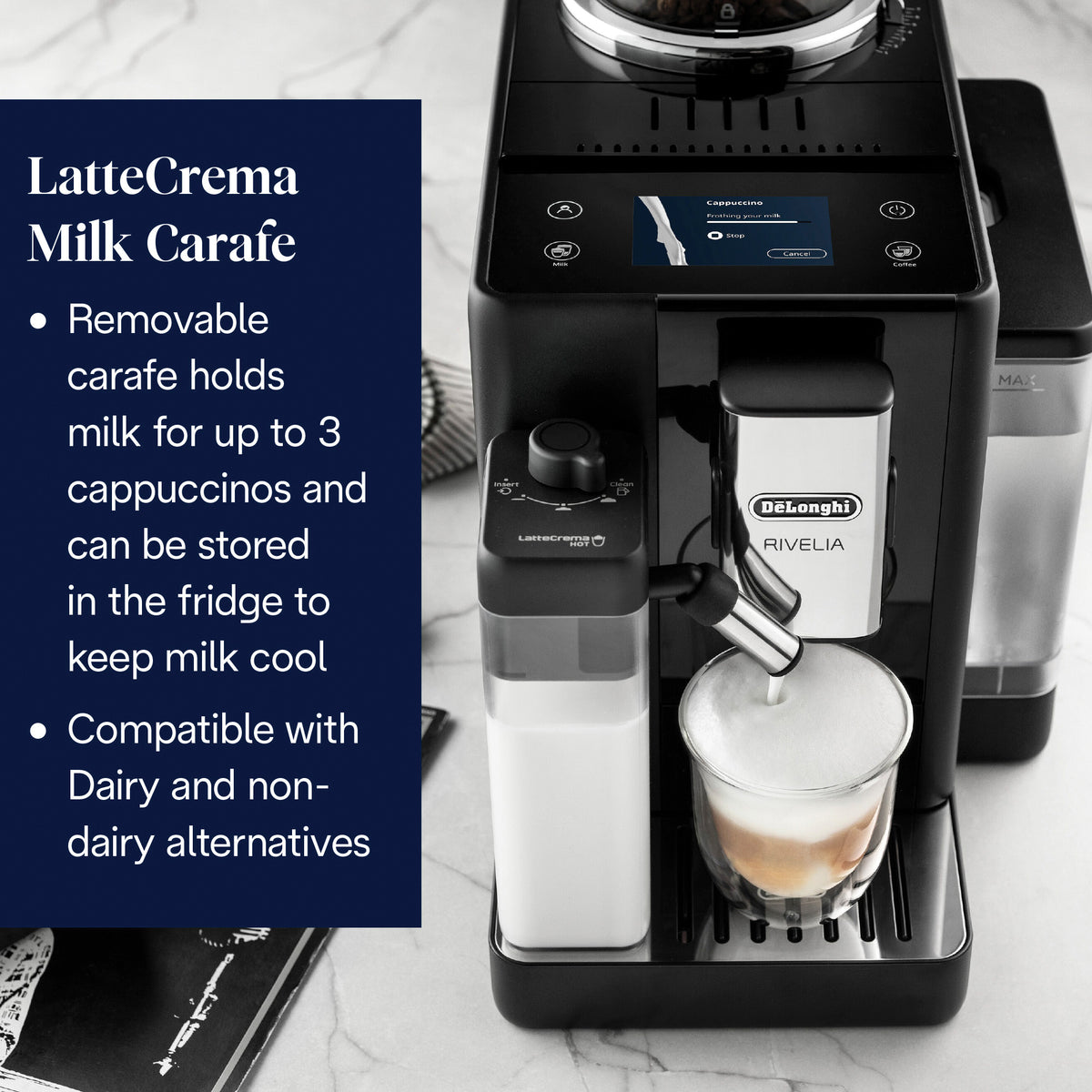 De&#39;Longhi Rivellia Automatic Bean to Cup Coffee Machine