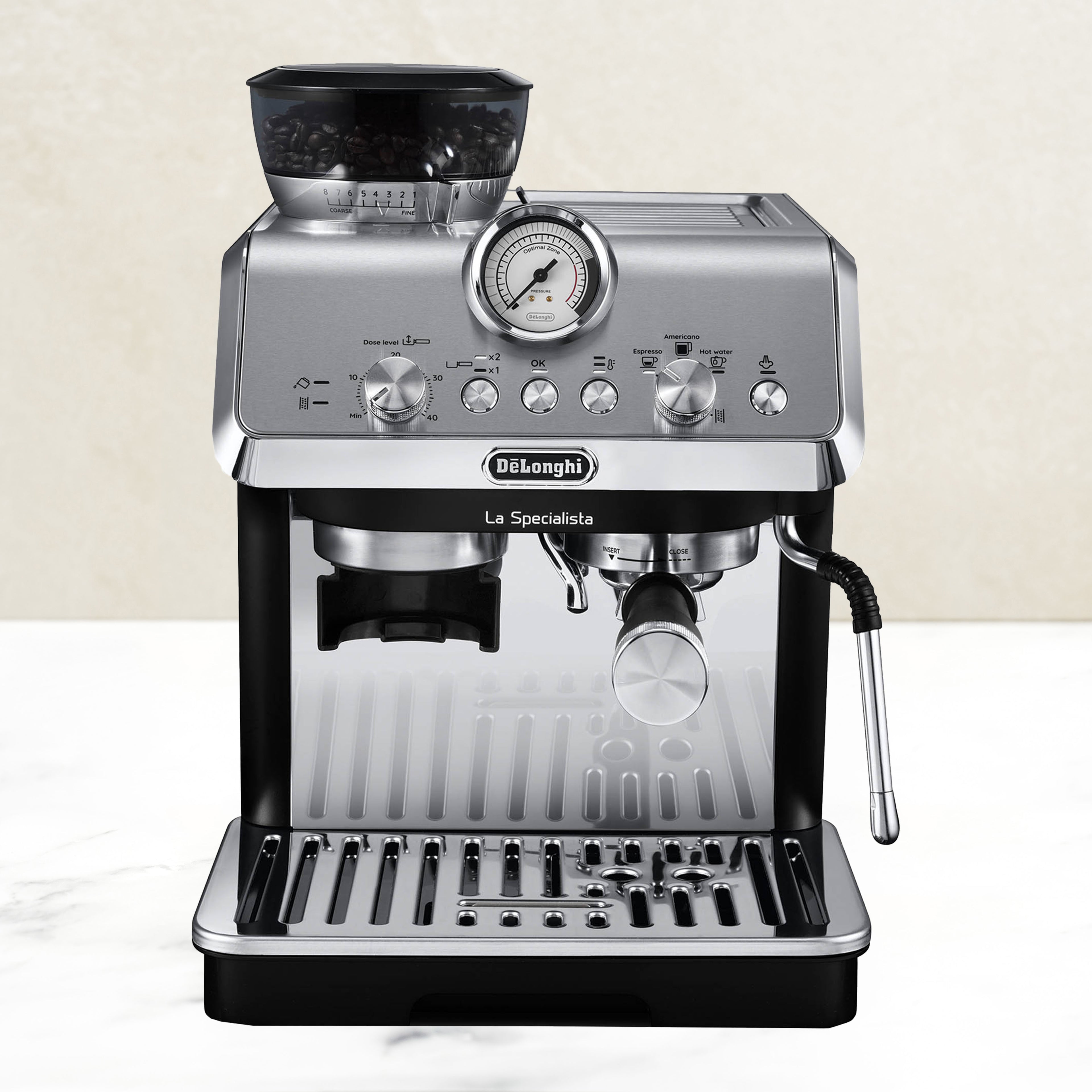 De'Longhi La Specialista Arte Evo Manual Bean to Cup Coffee Machine with Cold Brew