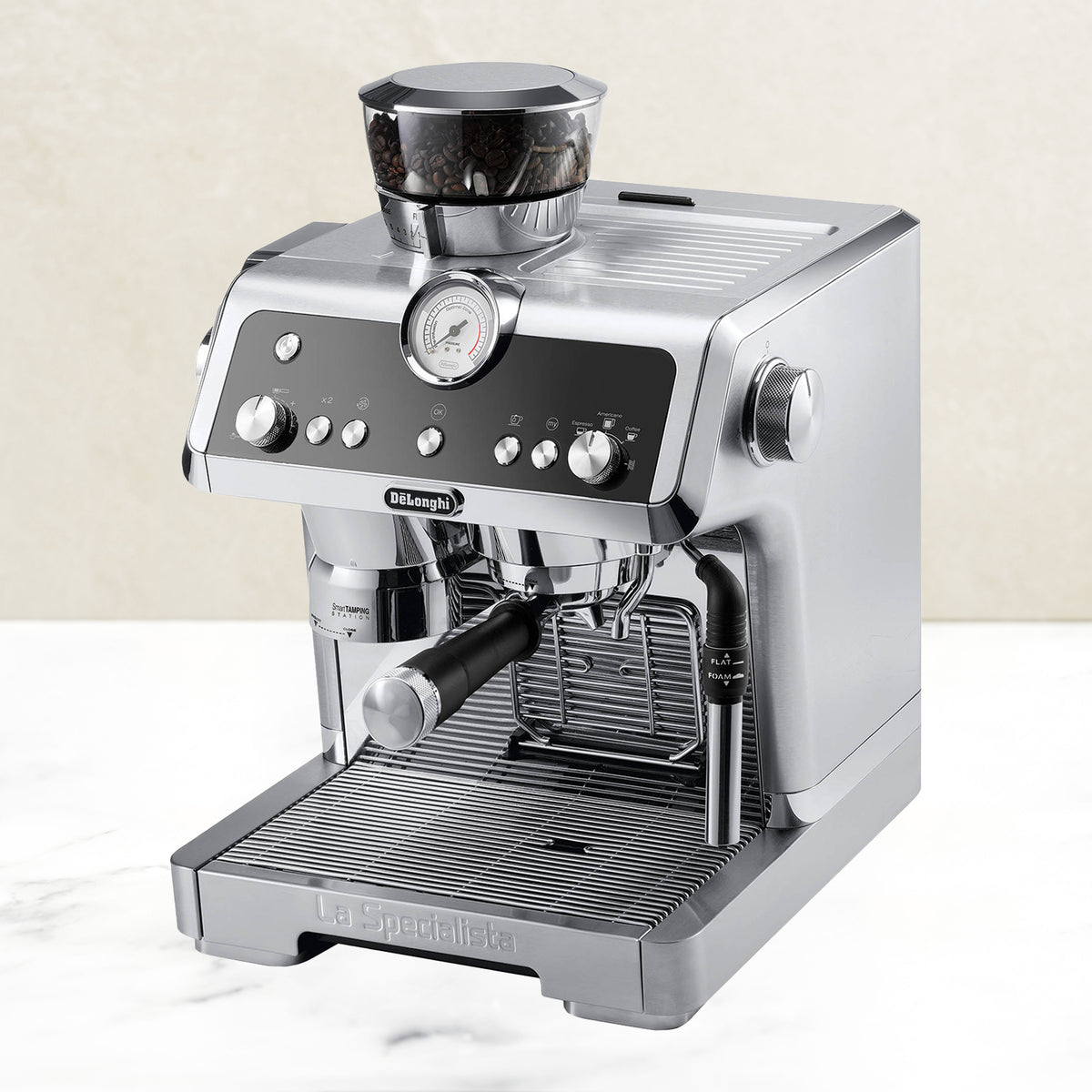 De&#39;Longhi La Specialista Opera Home Cafe Kit: Manual Bean to Cup Machine with Cold Brew