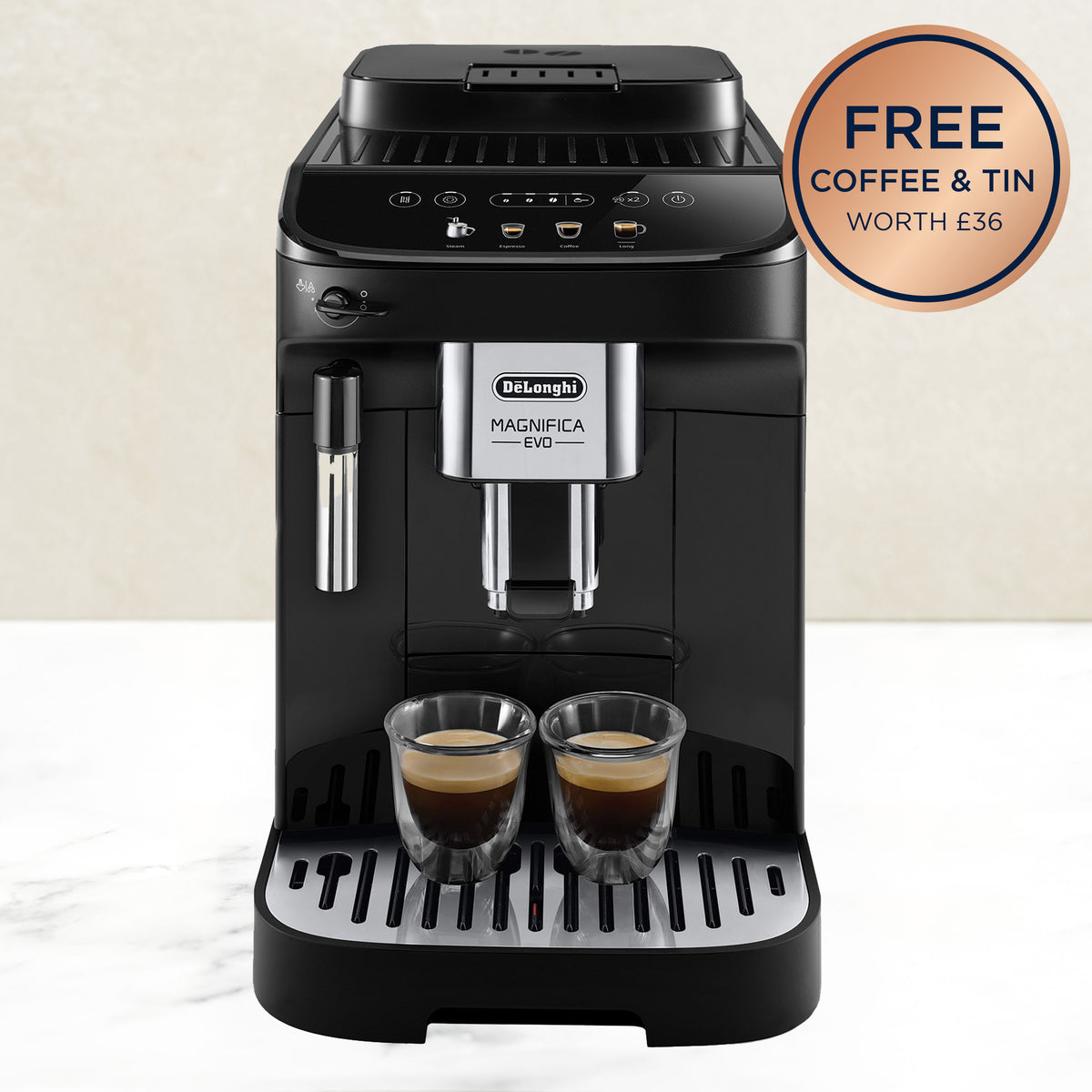 De&#39;Longhi Magnifica Evo Automatic Bean to Cup Coffee Machine
