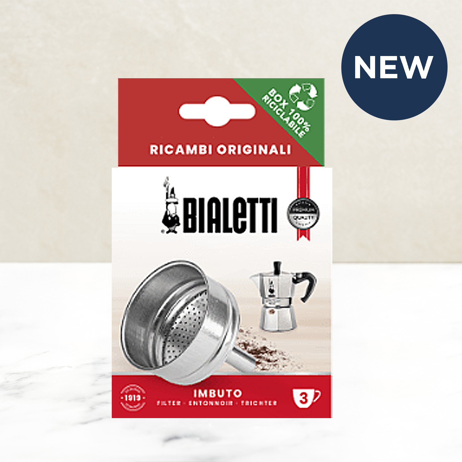 Bialetti Moka Pot Filter Funnel