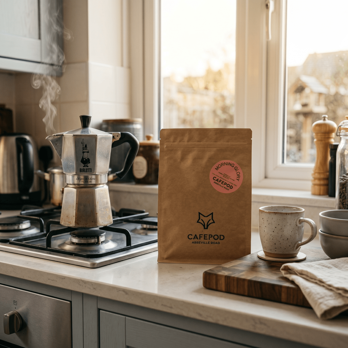 Morning Glory - Whole Bean - CafePod