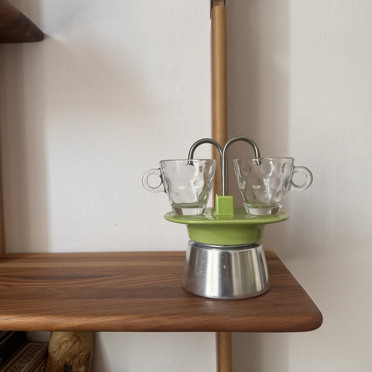 Vintage Ceramic Moka Pot