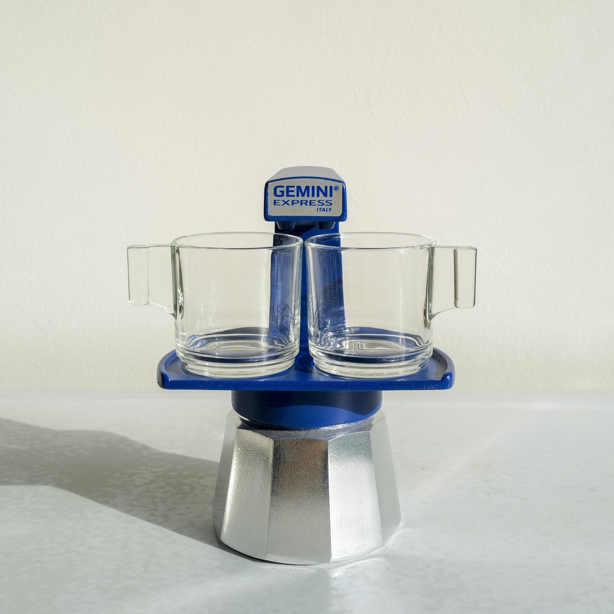 Gemini Express Moka Pot (Dark Blue)