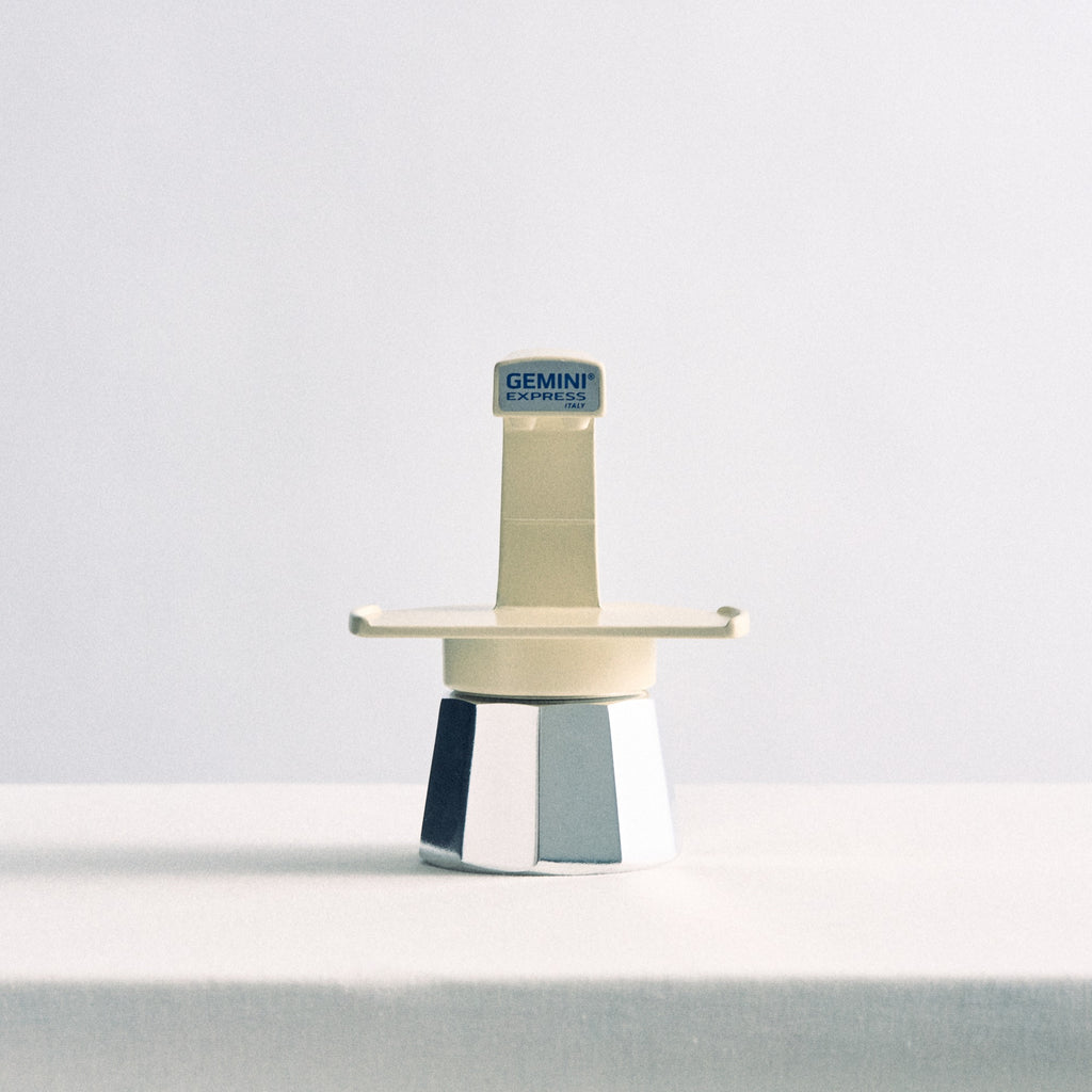 Gemini Express Moka Pot (Cream)