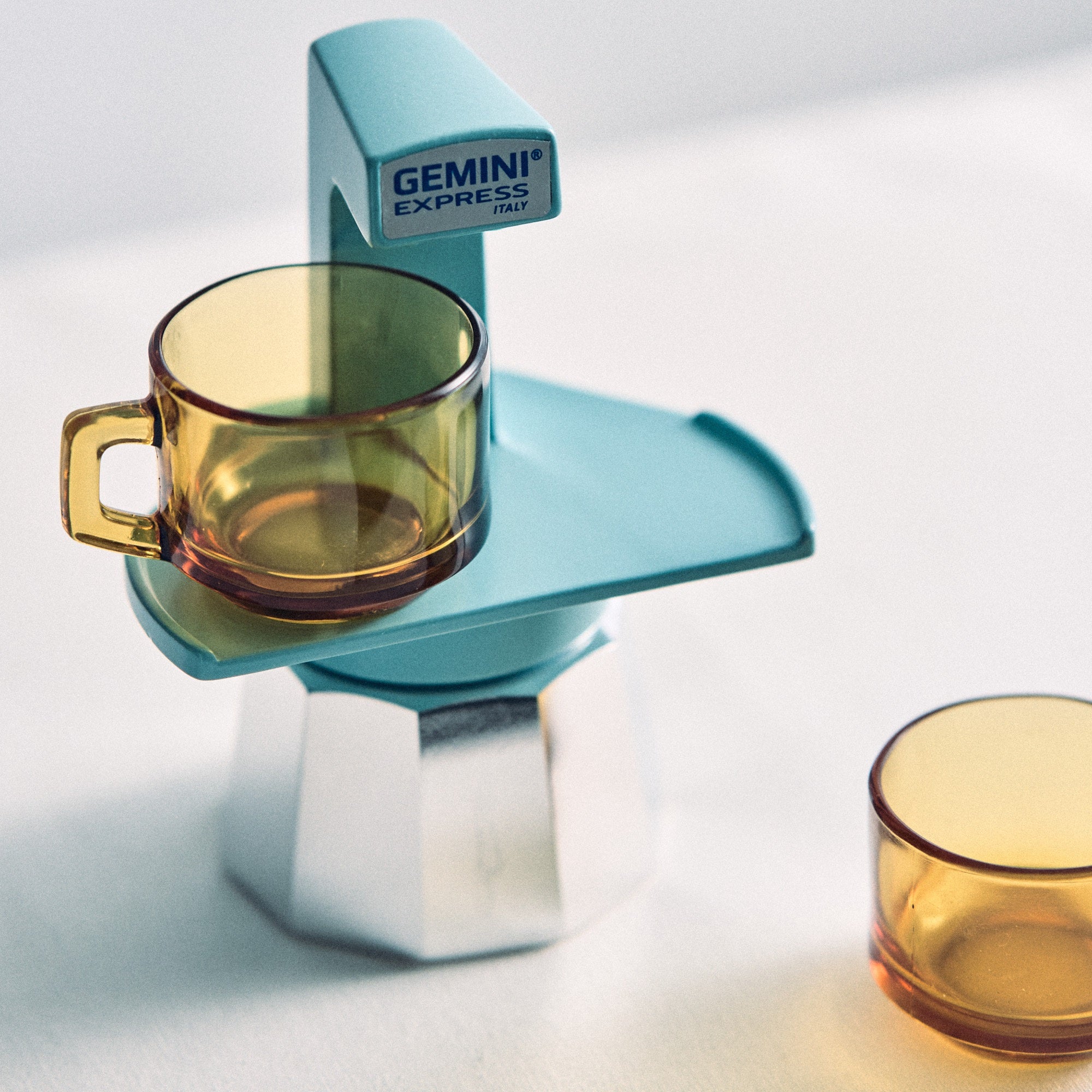 Gemini Express Moka Pot (Sky Blue)