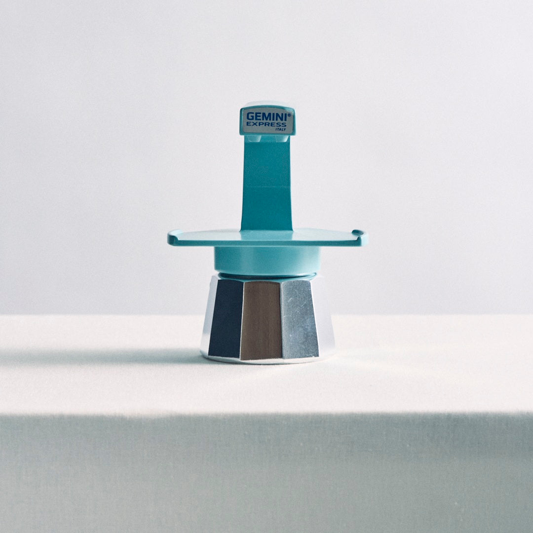 Gemini Express Moka Pot (Sky Blue)
