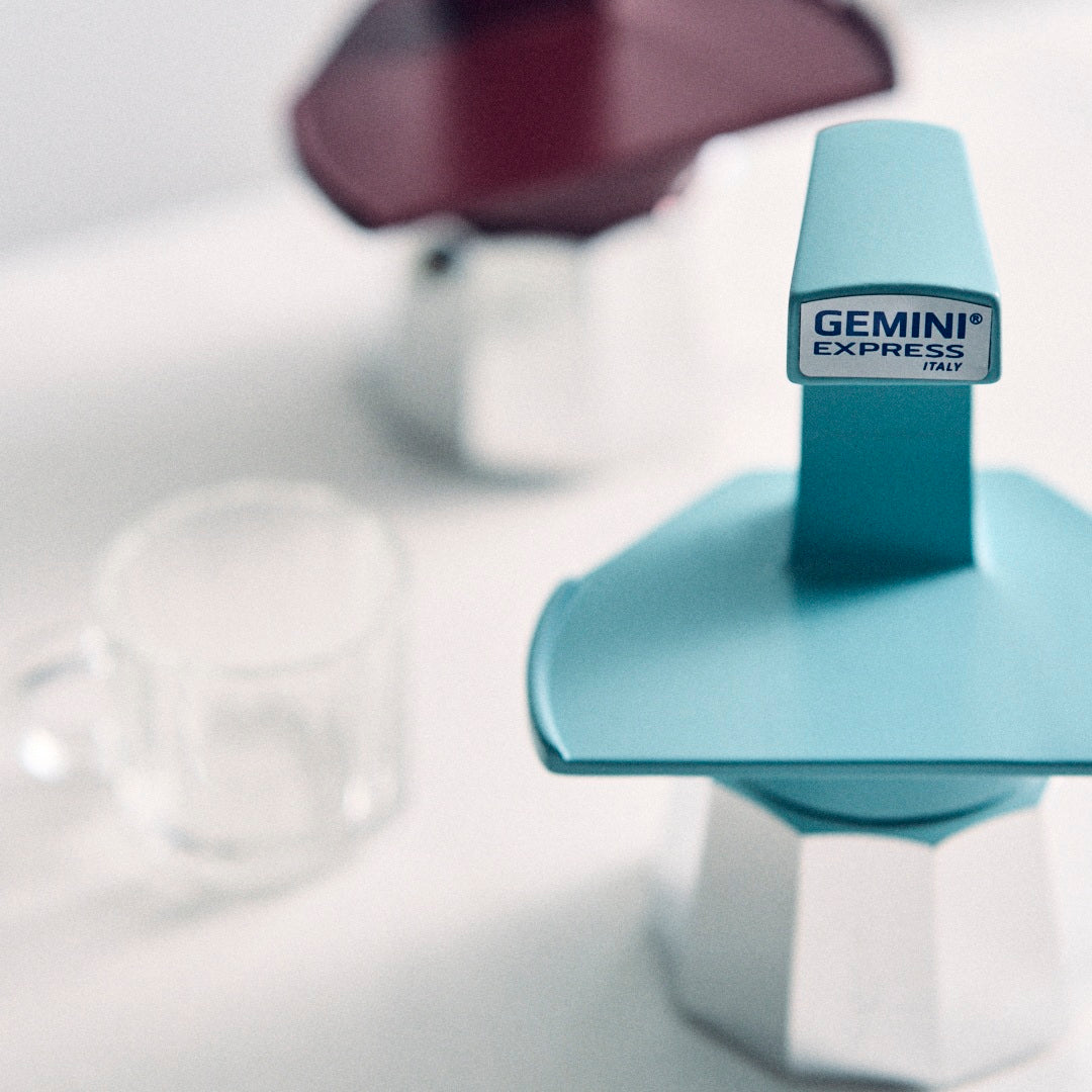 Gemini Express Moka Pot (Sky Blue)