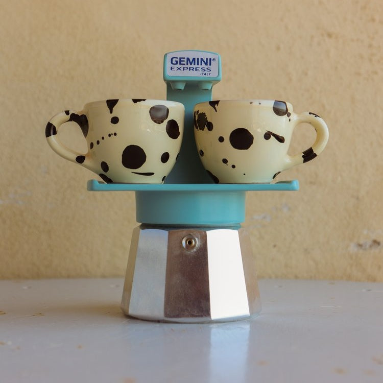 Gemini Express Moka Pot (Sky Blue)