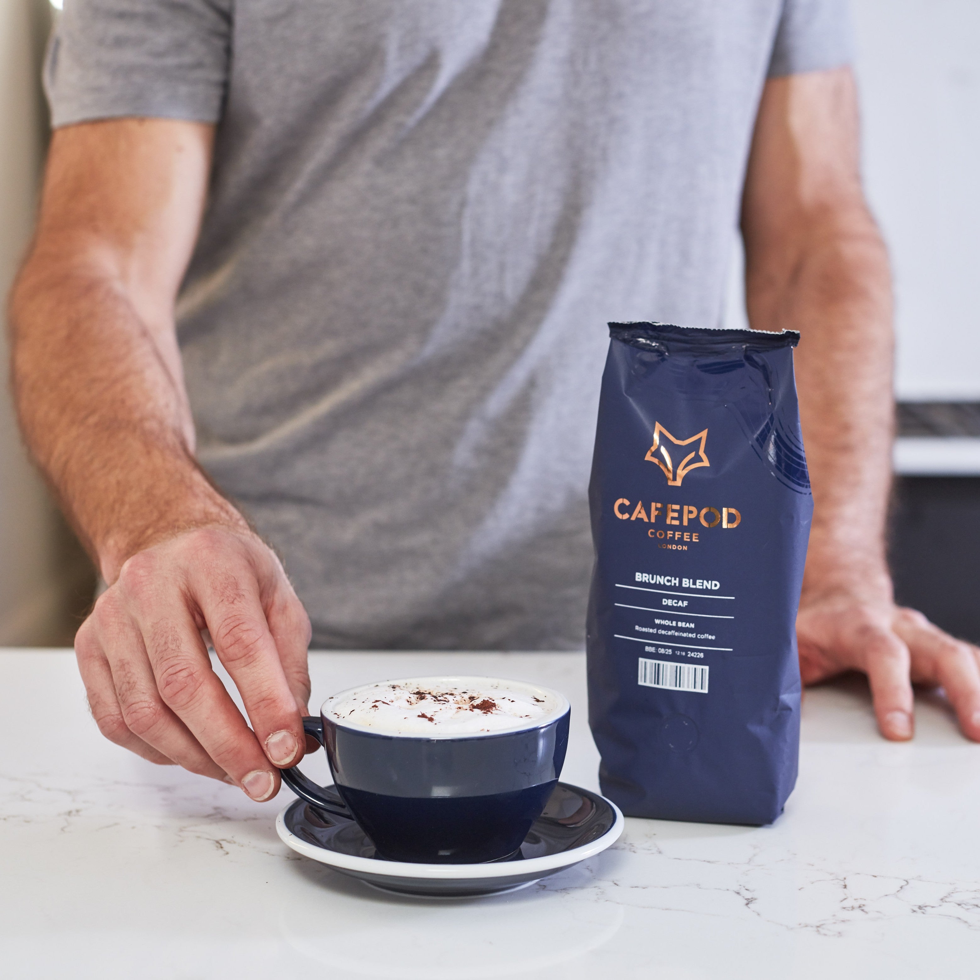 Decaf Brunch Blend Coffee Beans - 200g