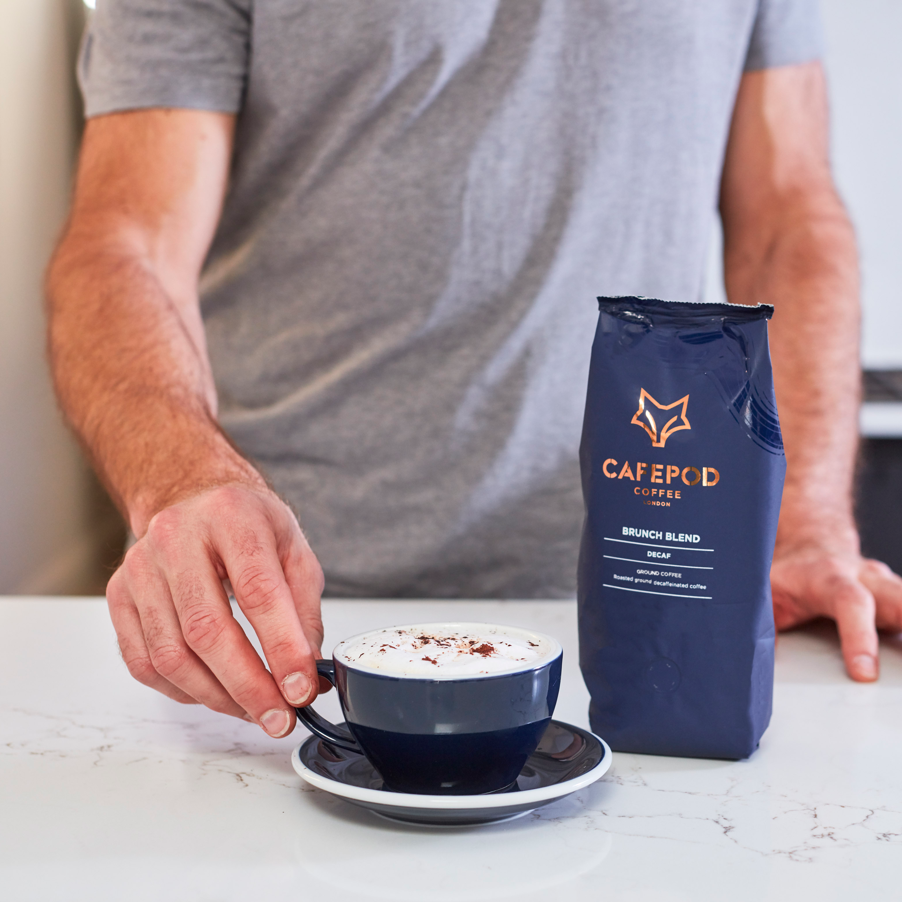 Decaf Brunch Blend Ground Coffee - 200g