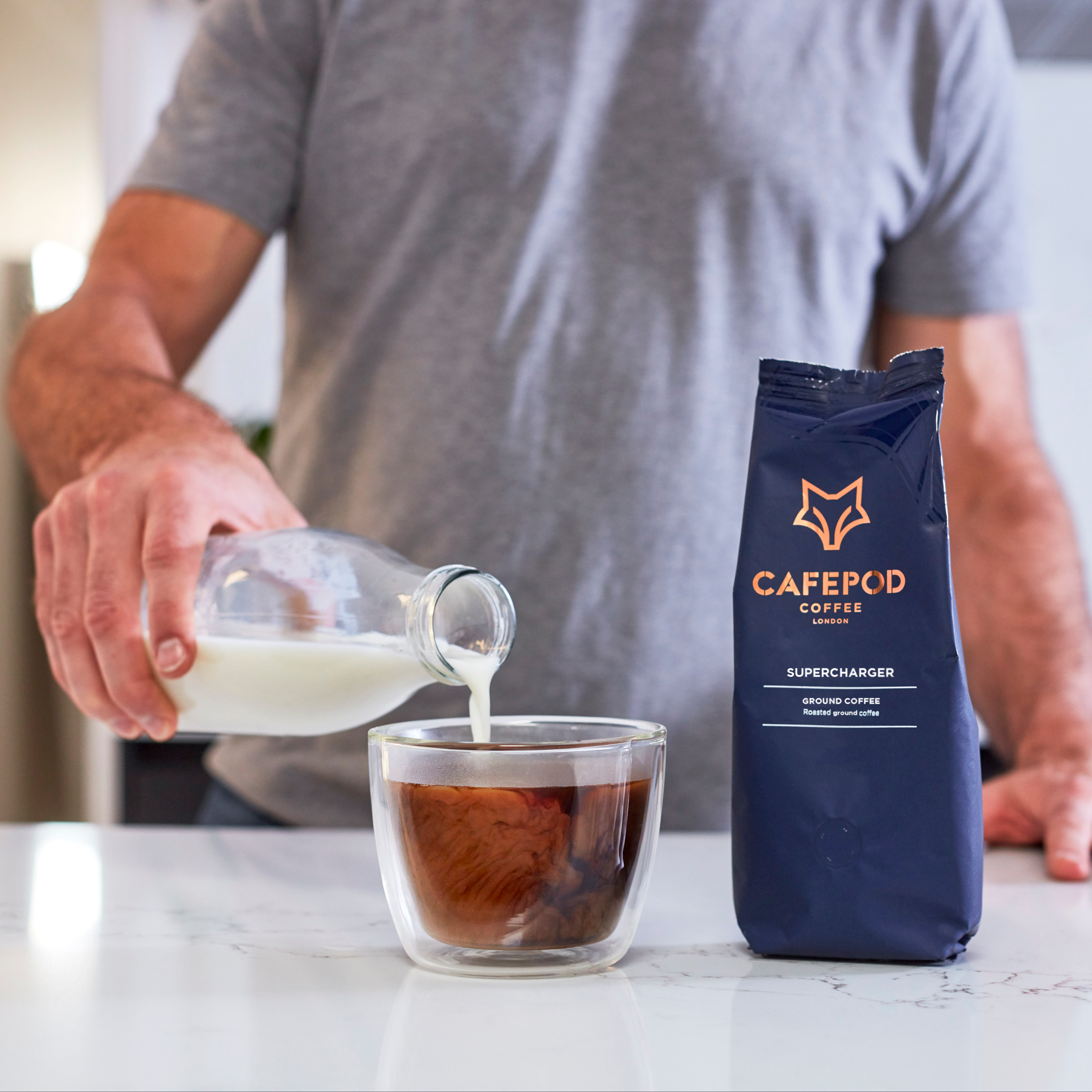 Supercharger Ground Coffee