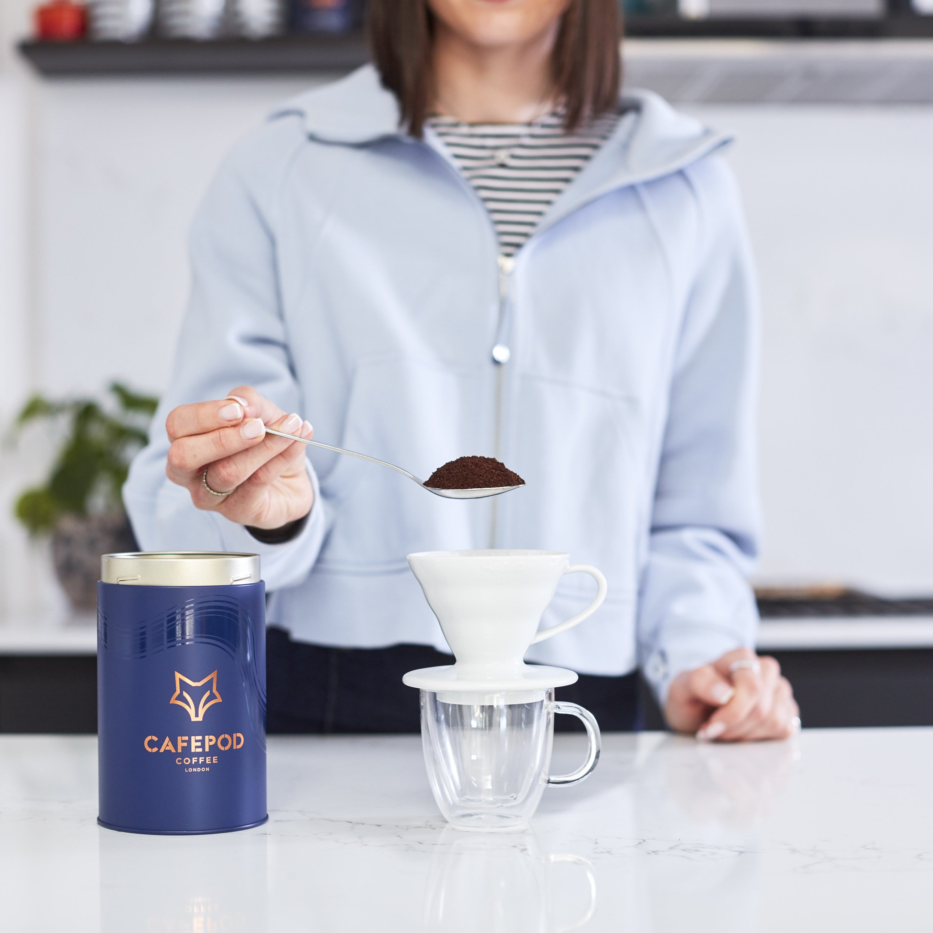 Hario V60 Plastic Coffee Dripper - Size 01