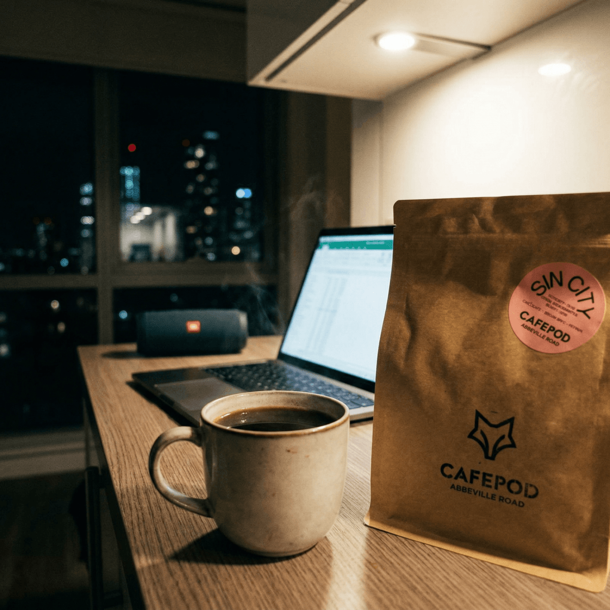Sin City Roast - Whole Bean - CafePod