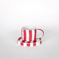 Striped Espresso Cup and Saucer - Set of 2 - Accessories - CafePod