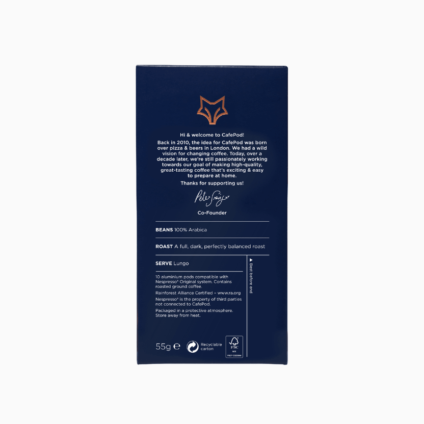 Black Velvet - Nespresso® Compatible - CafePod