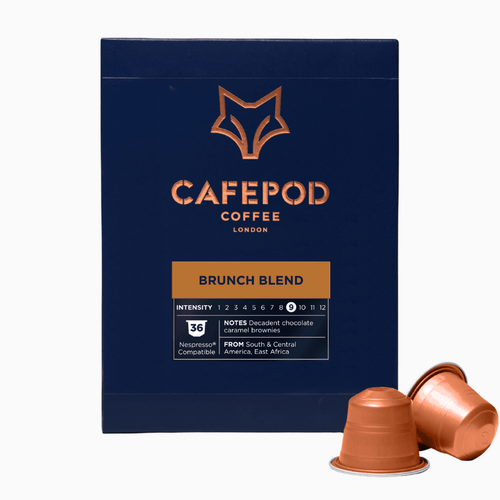 Brunch Blend 36 Pod Pack - Nespresso® Compatible - CafePod