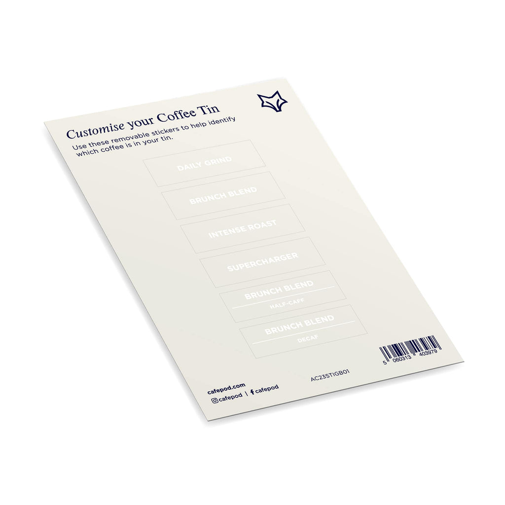 Ground & Bean Blend Stickers