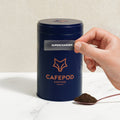 FREE Storage Tin + Ground & Whole Bean Blend Stickers - Value Add - CafePod