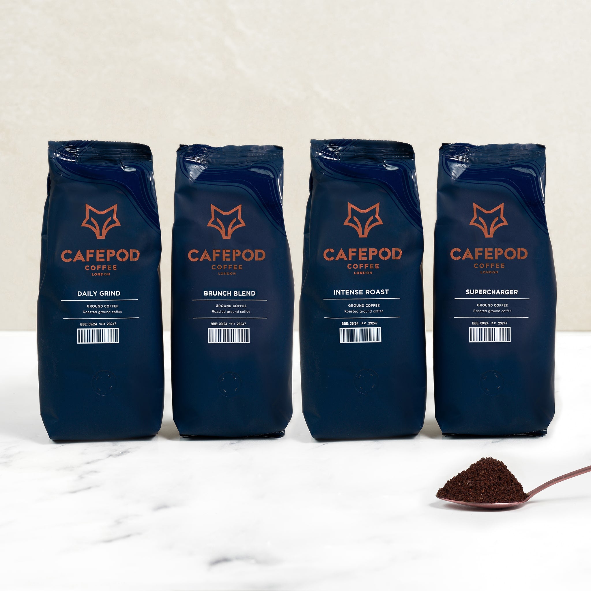 <small>Ground Coffee</small><br>Strong Pack