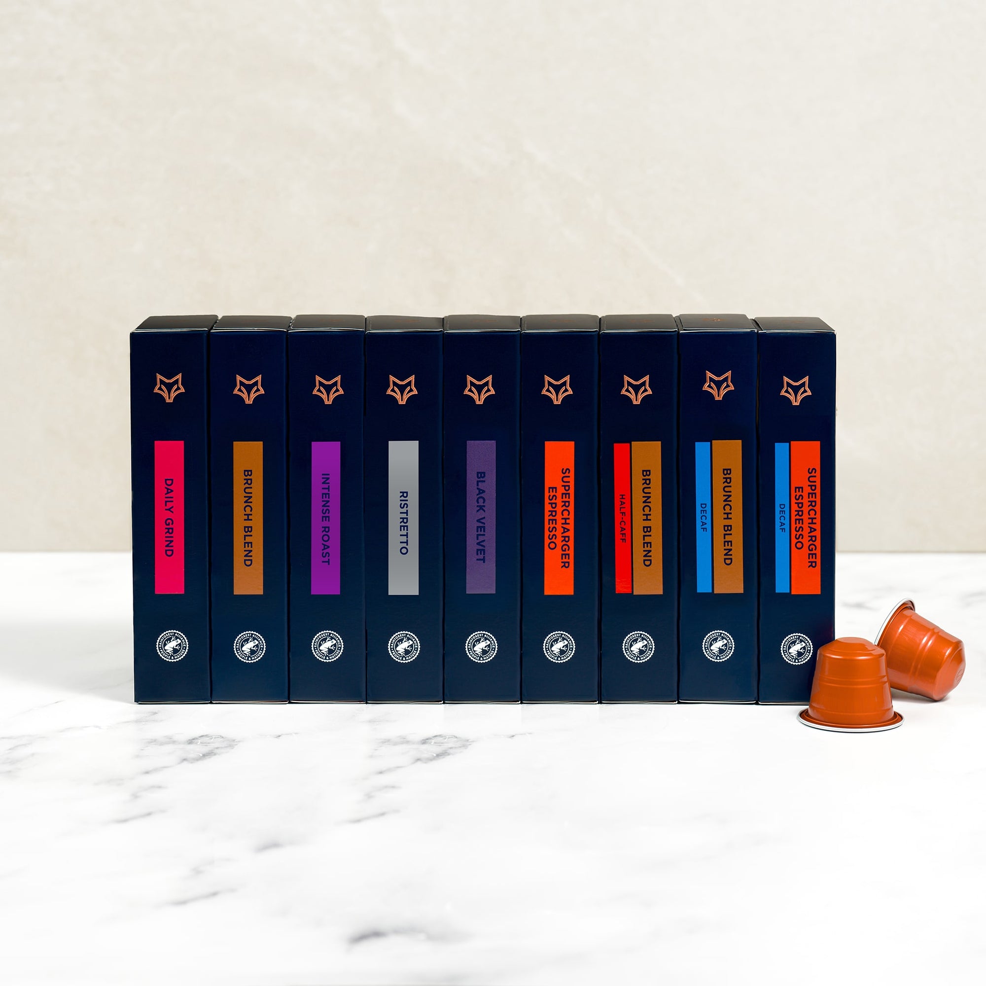 <small>Nespresso® Compatible Pods</small><br>Variety Pack