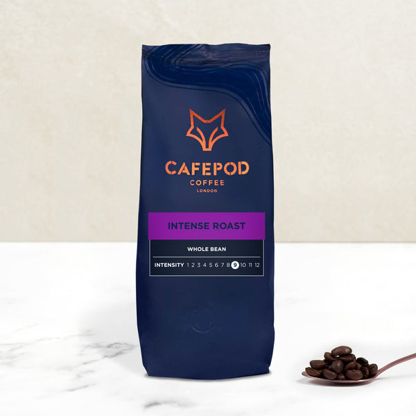 Intense Roast Coffee Beans - 1kg - Whole Bean - CafePod