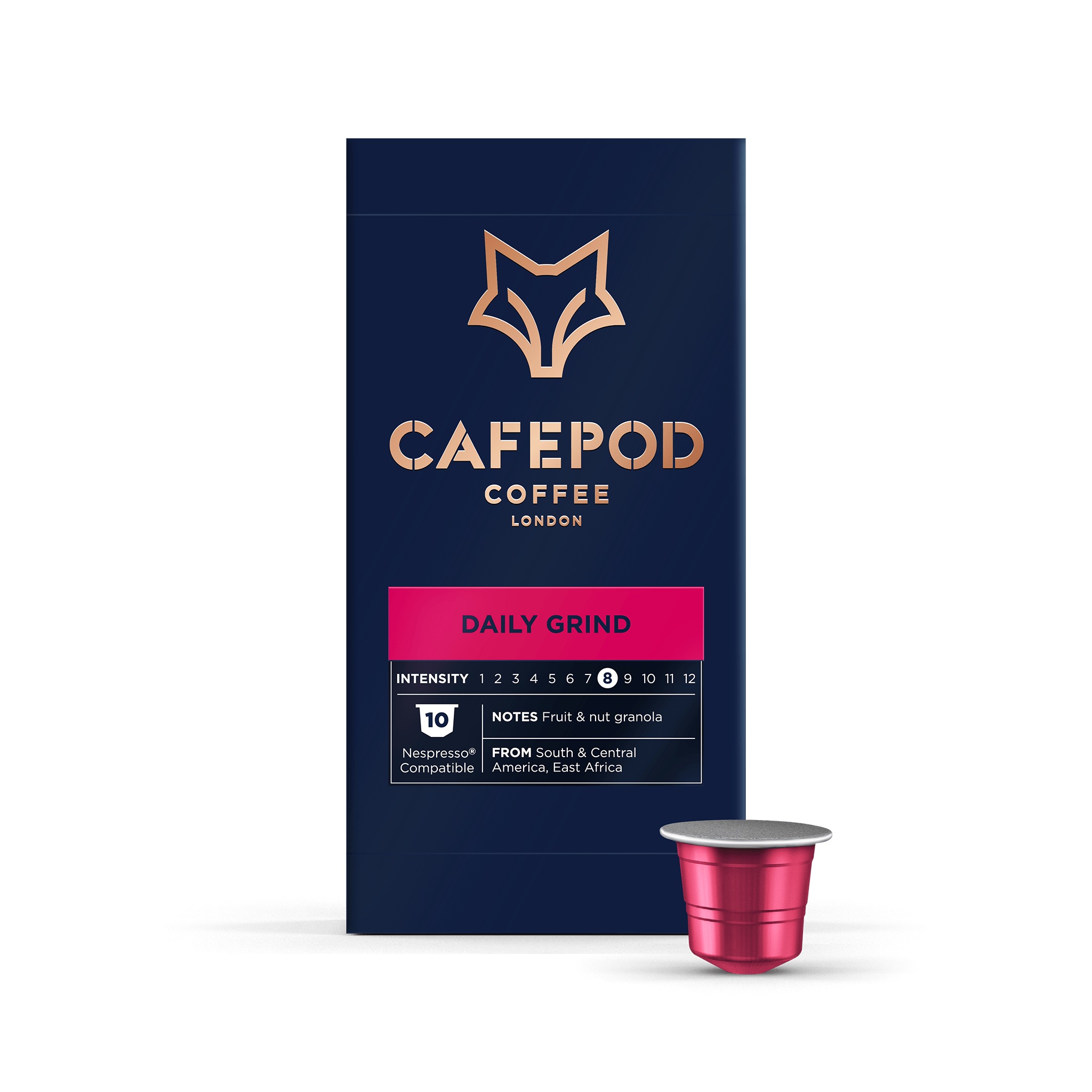 Daily Grind Nespresso Compatible Coffee Pods CafePod